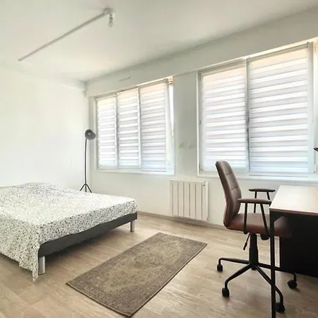 Magnifique Appartement, Hyper Centre De Dunkerque, Proche De La Gare Et Du Port, Ultra Equipe, Avec Balcon. *